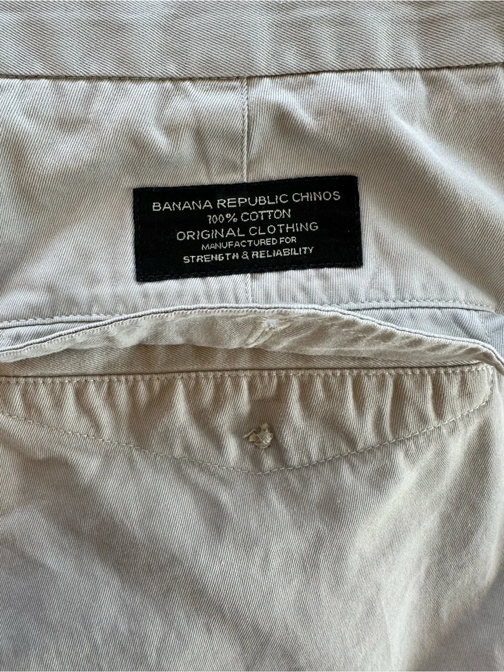 Banana Republic pleated chinos